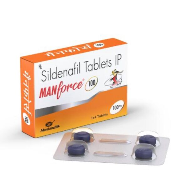 Manforce 100 mg Tablet 4’s