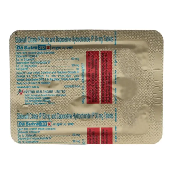 DA Sutra 30X Tablet 4’s