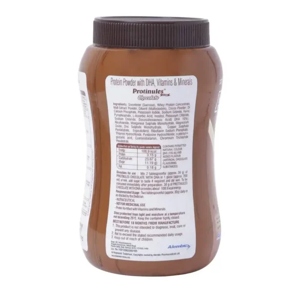 Protinules Chocolate Flavour Powder, 200 gm