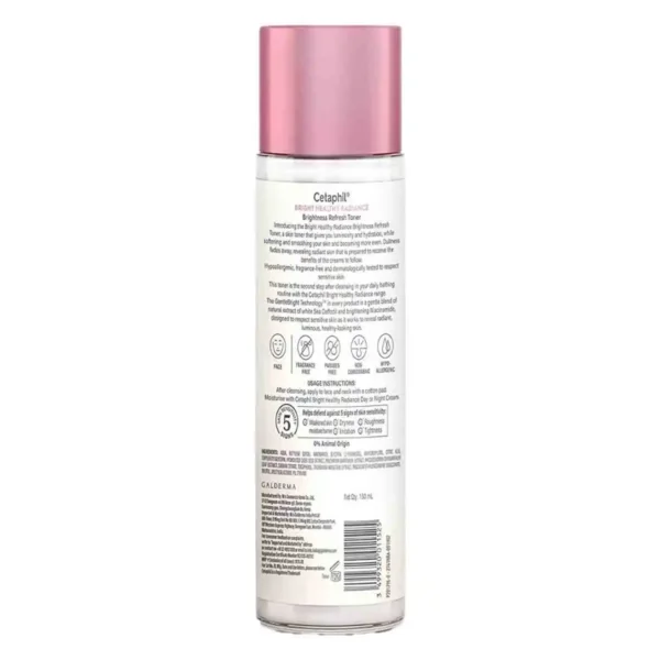 Cetaphil Brightness Refresh Toner 150 ml | Gentle Bright Technology With Natural Sea