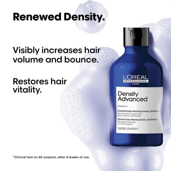 Density Advanced Shampoo for Thinning Hair Visibly Increases Volume 300ml