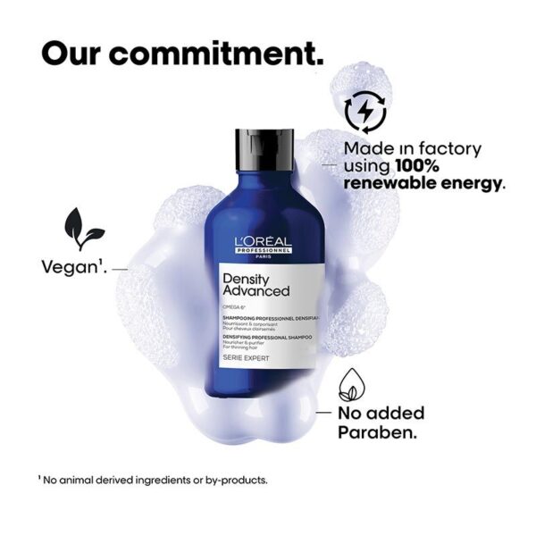 Density Advanced Shampoo for Thinning Hair Visibly Increases Volume 300ml