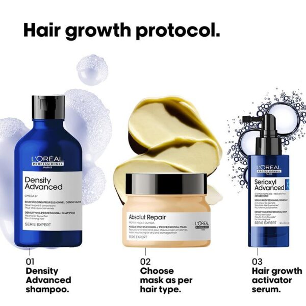 Density Advanced Shampoo for Thinning Hair Visibly Increases Volume 300ml