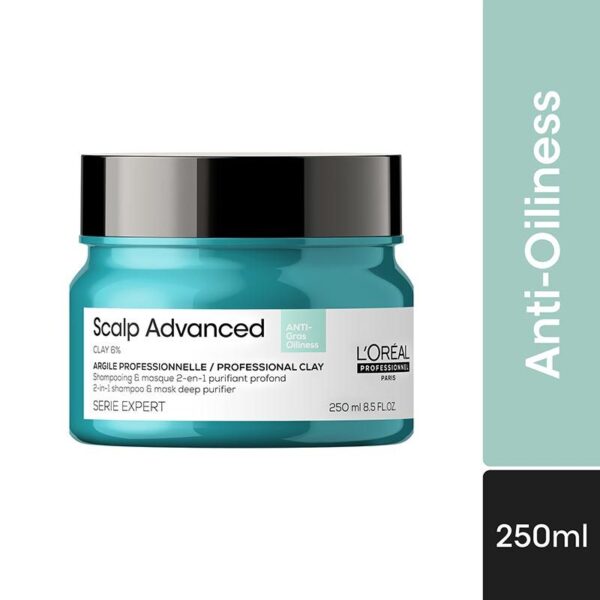 Scalp Advanced Anti-Oiliness 2-In-1 Deep Purifier Clay for Very Oily Scalp 250ml