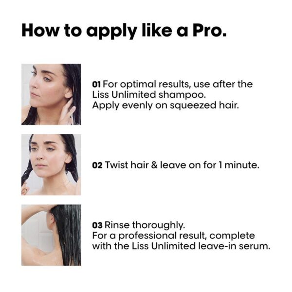 Liss Unlimited Mask for Frizzy & Unruly Hair With Pro-Keratin 250gm