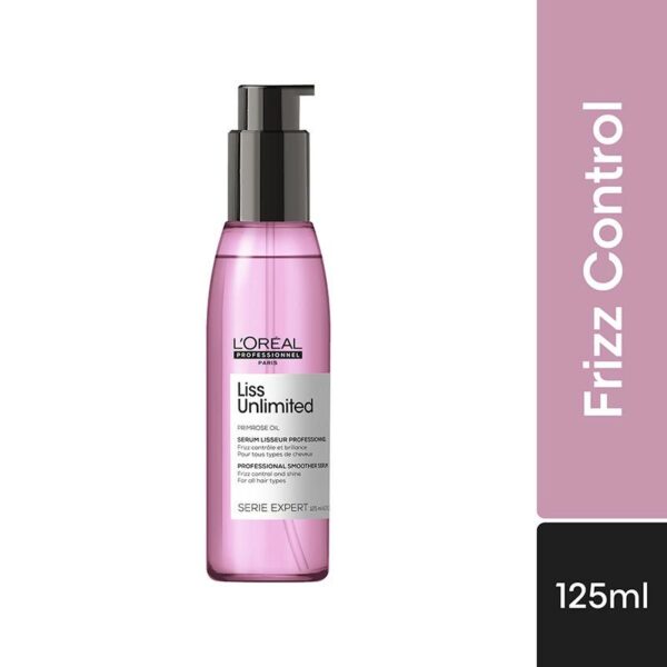 Liss Unlimited Leave-In Hair Serum for Frizzy & Unruly Hair (125ml)