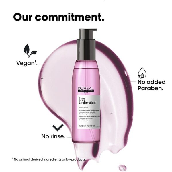 Liss Unlimited Leave-In Hair Serum for Frizzy & Unruly Hair (125ml)
