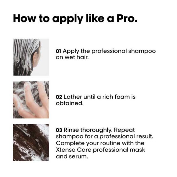 Xtenso Care Shampoo For Frizz-Free, Smooth & Manageable Hair 250ml