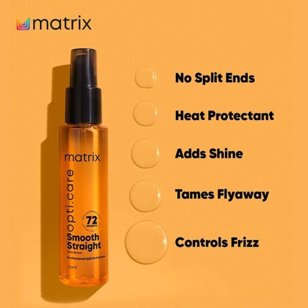 Opti.Care Split End Hair Serum Smooth Straight with Shea Butter, Beauty Products Online 100ml
