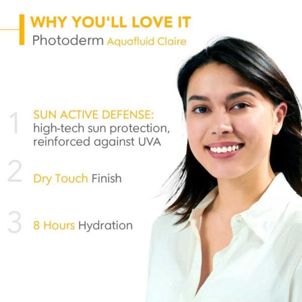 Bioderma SPF 100+ Tinted Sunscreen – Photoderm Aquafluide Claire With UVA Protection 40ml