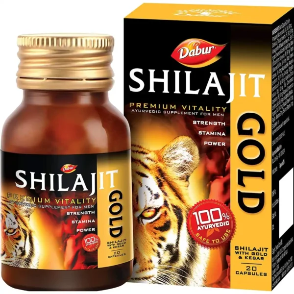 Dabur Shilajit Gold, 20 Capsules