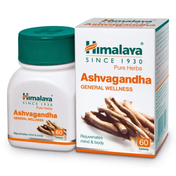 Himalaya Ashvagandha General Wellness, 60 Tablets