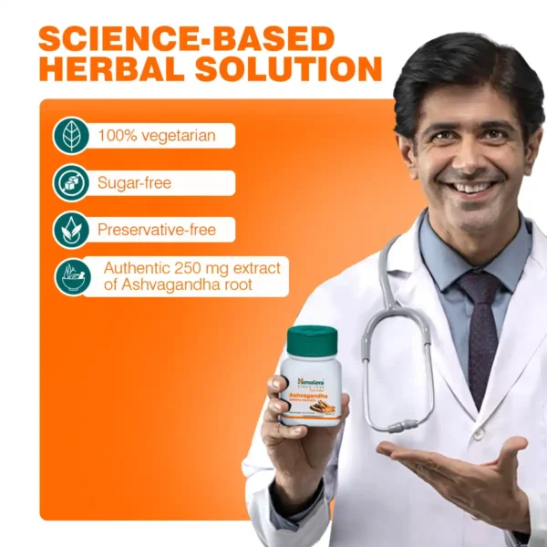Himalaya Ashvagandha General Wellness, 60 Tablets