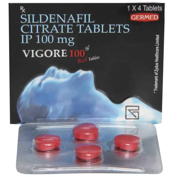 Vigore 100 Red pack of 10 strips