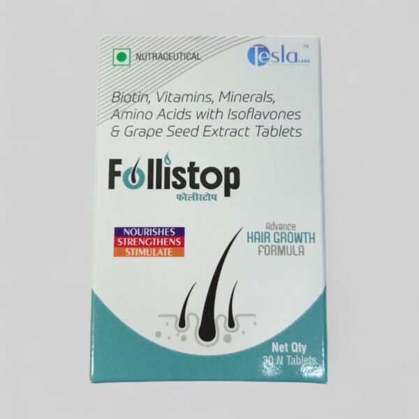 Follistop advance hair growth formula 30 tabs