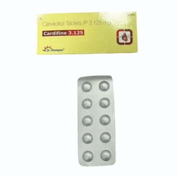 Cardifine 3.125mg Tablet