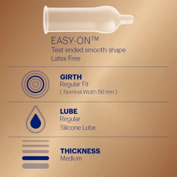 Durex Real Feel Condoms, 10 Count