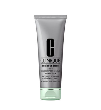 Clinique All About Clean 2-in-1 Charcoal Mask + Scrub (100ml)